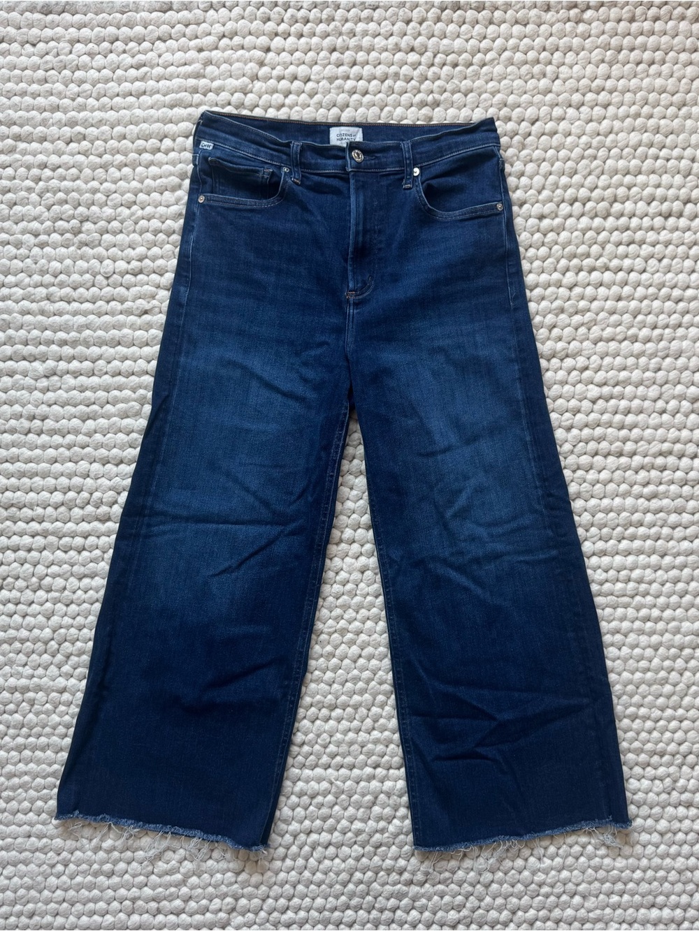 Citizens of Humanity Lyra High-Rise Crop Wide-Leg Jeans